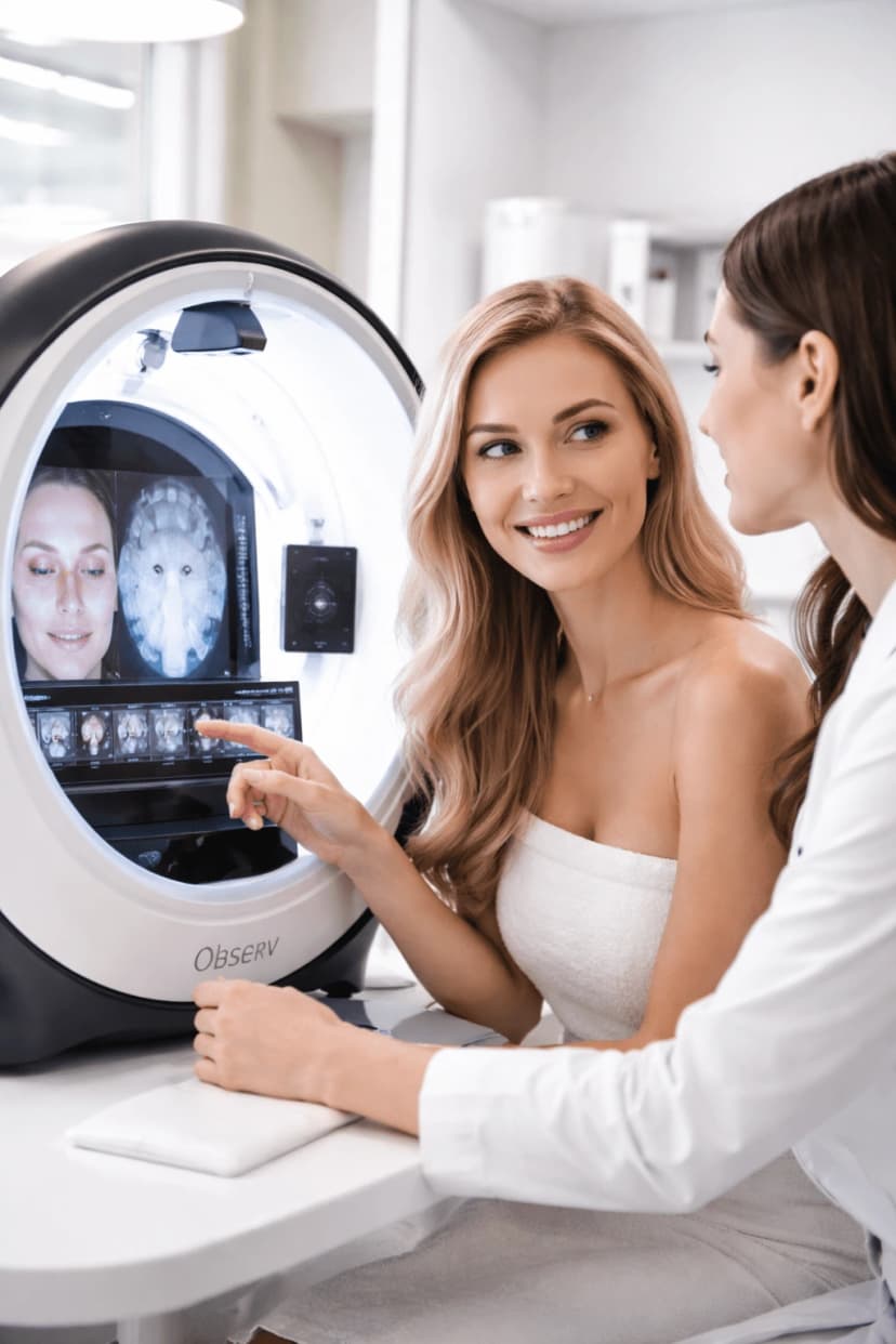 Hintergrundbild für Beratung & Hautanalyse